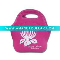 Wholesale fashionable 3mm neoprene lunch pouch with sublimation printing