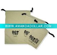 Cotton Drawstring bag for packing