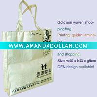Wholesale fashion non-woven shopping bag