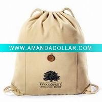 Organic canvas tote bag