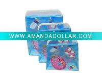 Wholesale Colorful PP Bag With Plastic Handle