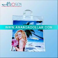 Wholesale Plastic Handle bag /shopping bag