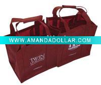 Wholesale Non-woven Wine Bottle Bag(W001)