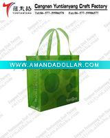 Knitting shopping bags