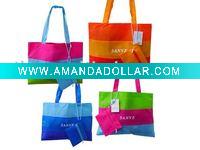Wholesale new style rainbow non-woven bag