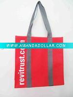 Wholesale Fashion non-woven recycled shopping bag promotional bag