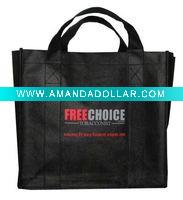 Wholesale silkscreen print non-woven tote bag