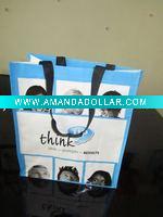 Wholesale Two sides lamination PP shopping bag