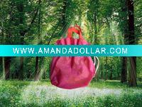 Wholesale Green Non Woven Shopping bag