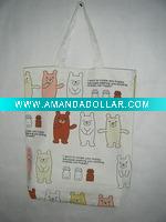 Wholesale Natural Color Cotton Shopping Bag