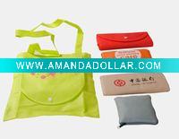 Wholesale fashionable eco non-woven folding bags