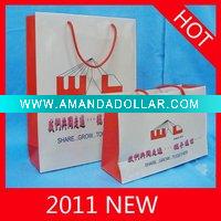 Wholesale fashion paper shopping bag PS003