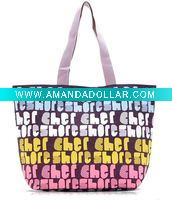 Wholesale fashion promotional supermarket shopping bag