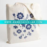 Wholesale handle cotton bag