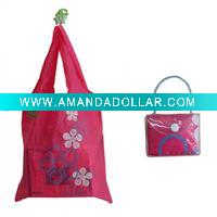 Wholesale foldable nylon shopping bag