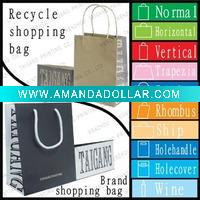 Wholesale clothing FSC paper eco bag