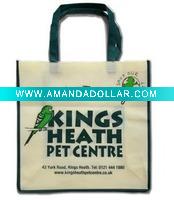 Wholesale reusable promotional non woven PP shopping bag