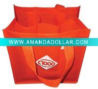 Wholesale 2011 promotion Nonwoven wine bag with 6 bottles