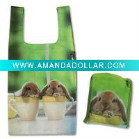 Wholesale Fashion high quality durable polyester foldable bag