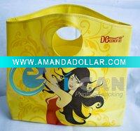 Wholesale round portable shopping bag