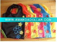 Wholesale promotional 190T polyester foldable bag