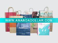 Wholesale colorful Shopping paper bag