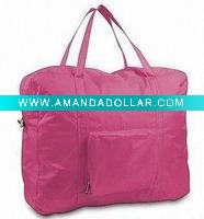 Wholesale Pink foldable non-woven shopping bag for promotion