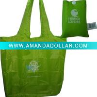 Green Tote shopping bags,folding shopping bag
