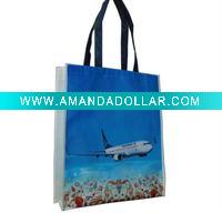 laminated shopping bag