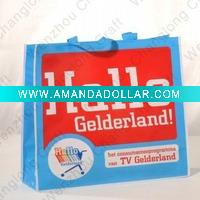 green nonwoven bag for promotion(CL-B016)