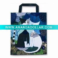 pp non woven bag with glossy lamination