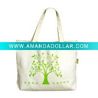 Colored canvas bag