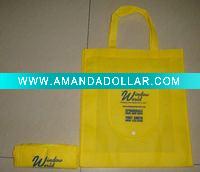 Folding market tote