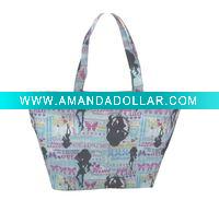 Wholesale 2011 latest nice fashion beautiful non woven shopping bag