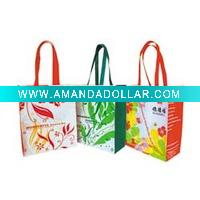 nonwoven shopping bag with beautiful printing