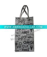 Wholesale eco pp woven with lamination,recycle bag,promotional bag