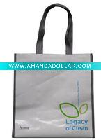 Woven shopping bag, plastic woven bag, carrier bag