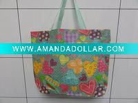 Wholesale pp woven supermarket shopping bag