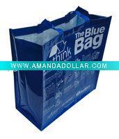 Wholesale 2011 promotional folded PP Woven shopping bag