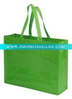 Wholesale New arrival Green Recycle PP non-woven bag
