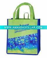 Sublimation recycled PP non woven Shopping bag
