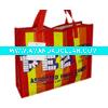 Wholesale pp woven shopping bag with lamination(WSB-012)