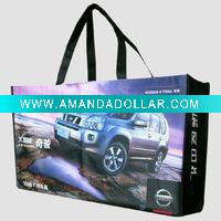 Wholesale shiny opp film pp woven promotional bag