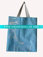 Waterproof PP woven bag for carry and shopping