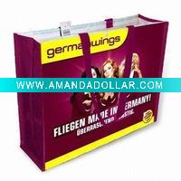 Wholesale ADE-19 PP Woven Resuable Shopping Bag
