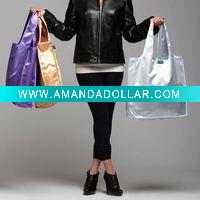 Wholesale polyester foldable shopping bag