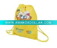 Wholesale drawstring polyester shopping bag