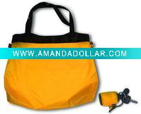 Wholesale 190d polyester tote foldable shopping bag