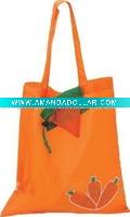 Wholesale cute polyester folding shopping bag