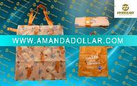 Nylon or polyester foldable shopping bag